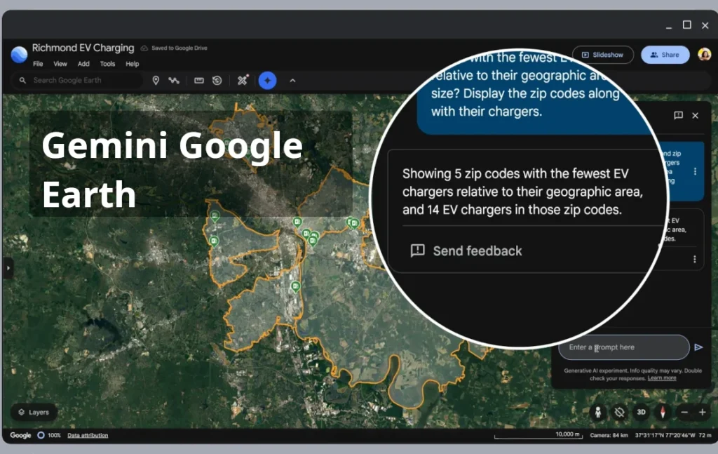 Gemini gör entré i Google Earth