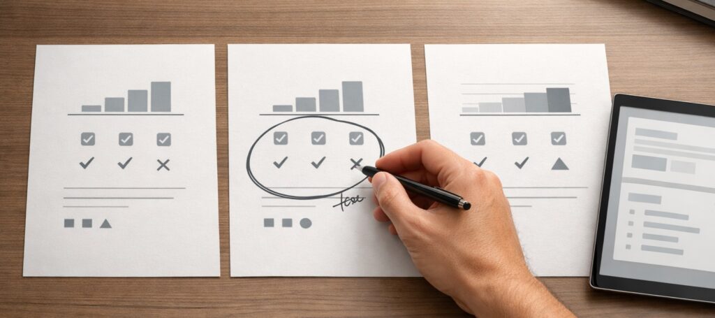 Probabilistic Multi-Variant Reasoning: Turning Fluent LLM Answers Into Weighted Options